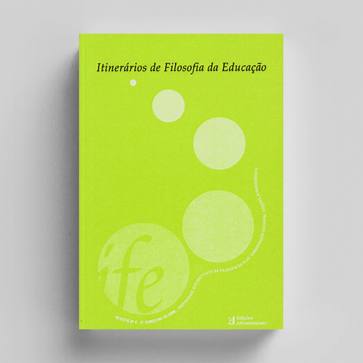 Itinerários de Filosofia da Educação Nª4
