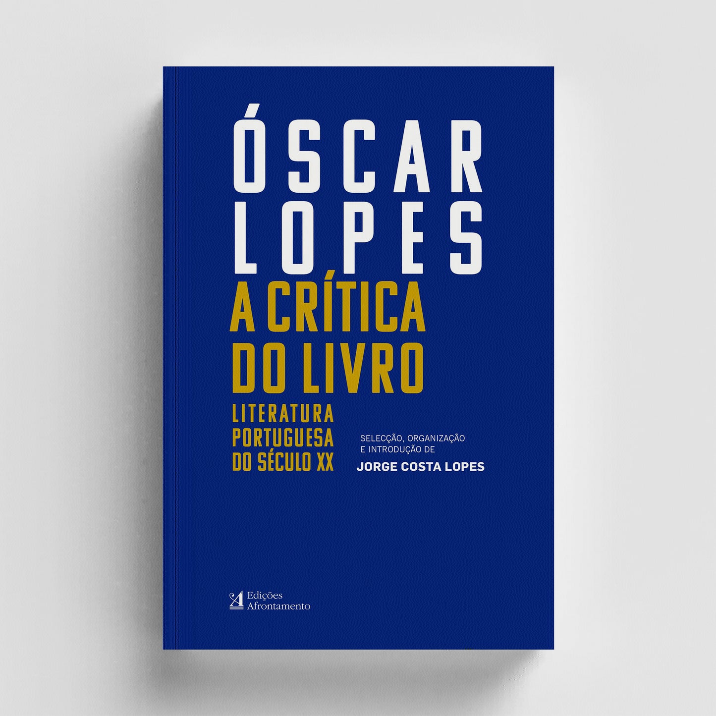 Óscar Lopes. A Crítica do Livro