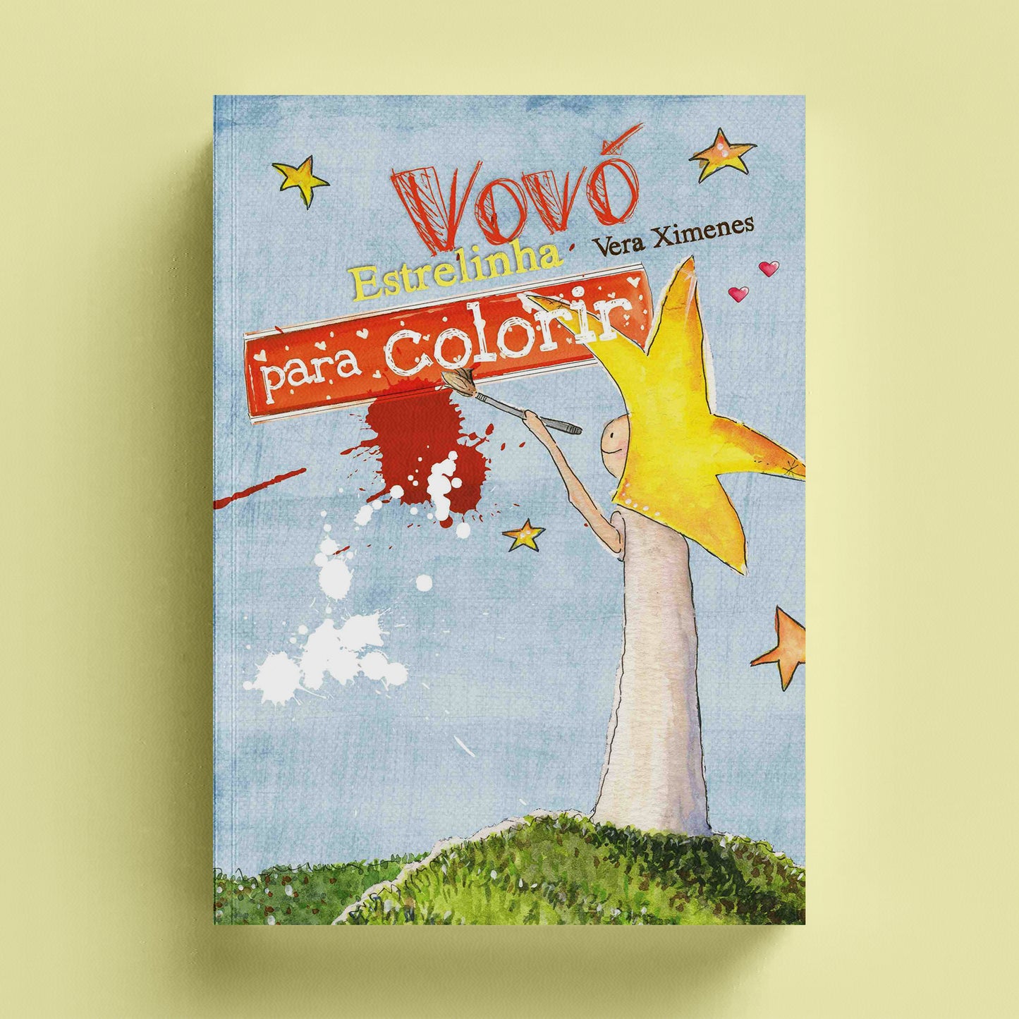 Vovó Estrelinha para colorir