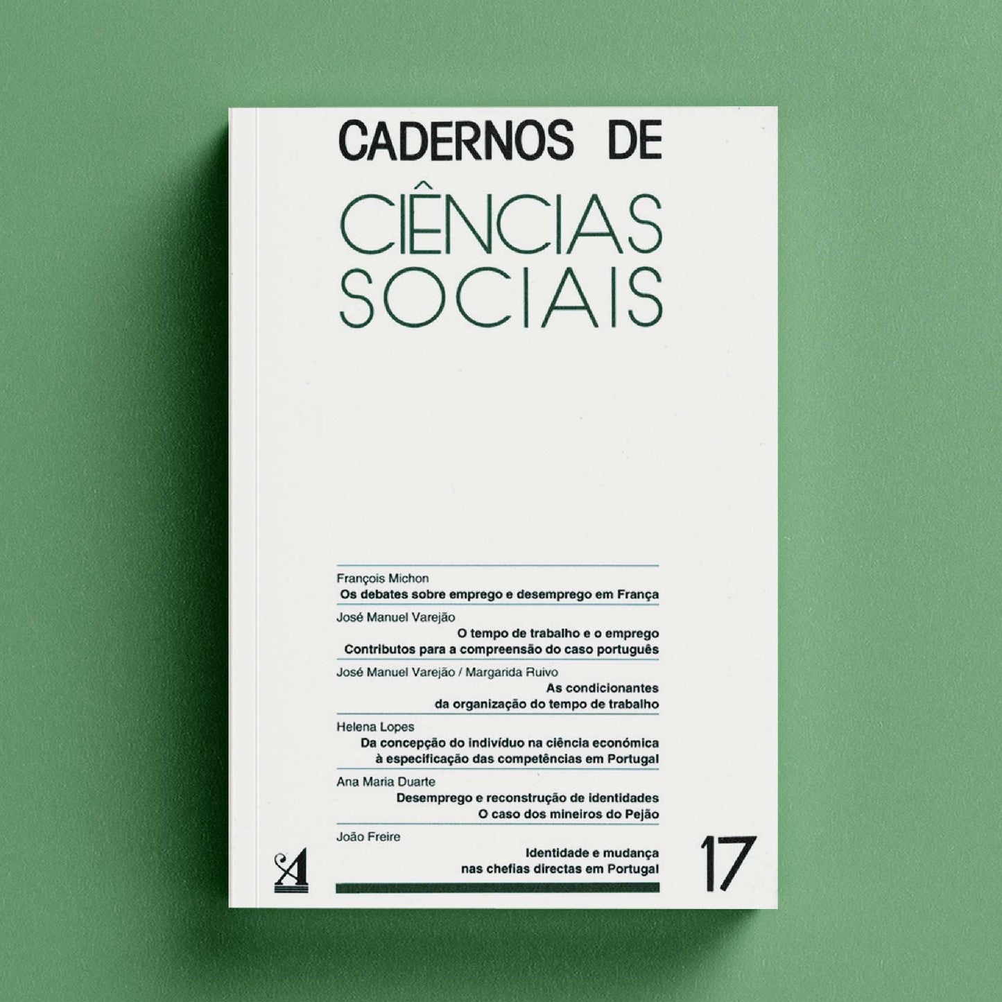 Cadernos das Ciências Sociais Nº17